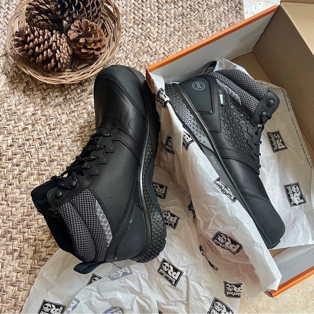 Timberland Pro Reaxion Steel Toe Working Boots